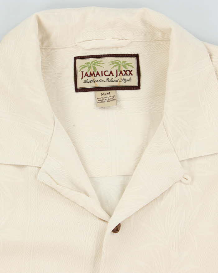 Vintage Jamaica Jaxx Oversized Embossed Hawaiian Shirt - M
