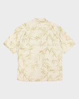 Vintage Jamaica Jaxx Patterned Palm Trees Hawaiian Shirt - L