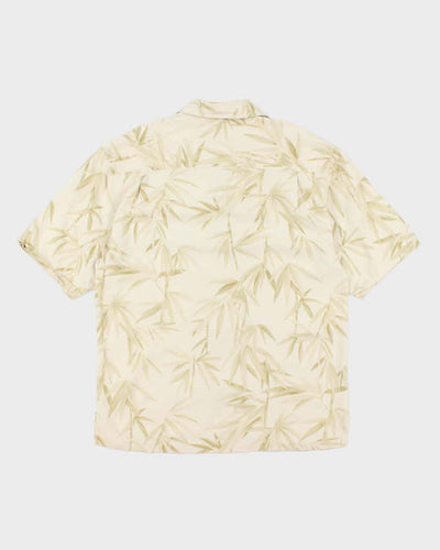 Vintage Jamaica Jaxx Patterned Palm Trees Hawaiian Shirt - L
