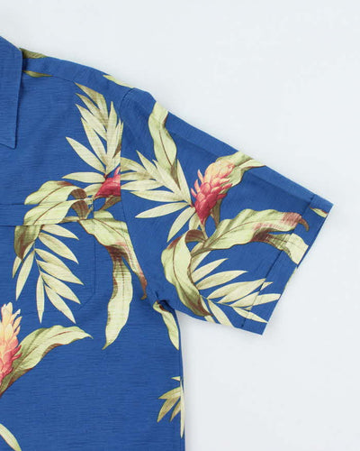 Vintage Jamaica Jaxx Big Floral Print Hawaiian Shirt - S