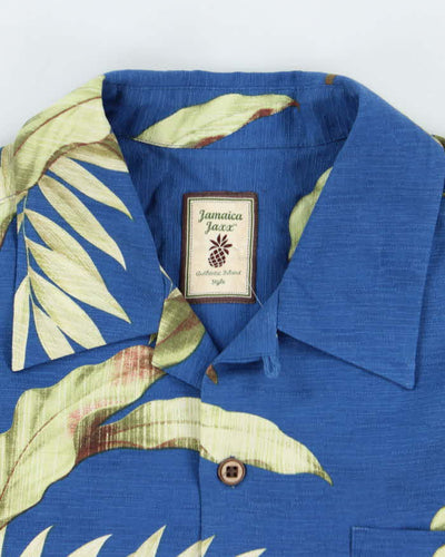 Vintage Jamaica Jaxx Big Floral Print Hawaiian Shirt - S