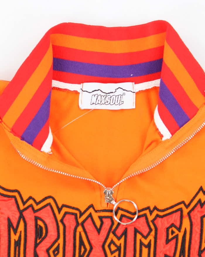 Vintage 90's Trixter Baseball Logo Quarter Zip Shirt - L