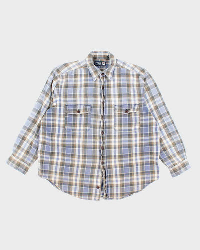 Vintage 2000's Fila Sports Heavyweight Flannel Shirt - L