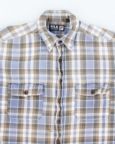 Vintage 2000's Fila Sports Heavyweight Flannel Shirt - L