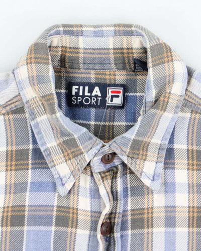 Vintage 2000's Fila Sports Heavyweight Flannel Shirt - L