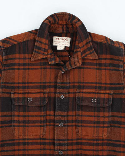 Vintage Filson Heavyweight Button Up Flannel Shirt - S