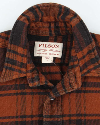 Vintage Filson Heavyweight Button Up Flannel Shirt - S
