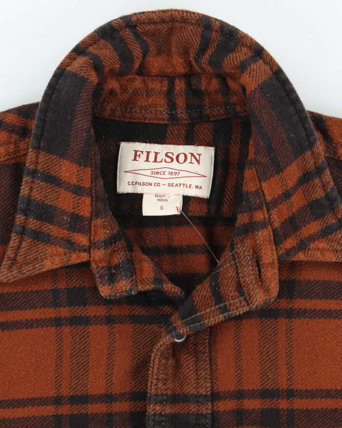 Vintage Filson Heavyweight Button Up Flannel Shirt - S