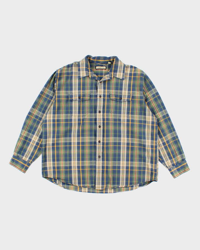 Vintage 2000's GH Bass &amp; Co Button Up Flannel Shirt - XL