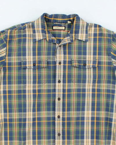 Vintage 2000's GH Bass & Co Button Up Flannel Shirt - XL