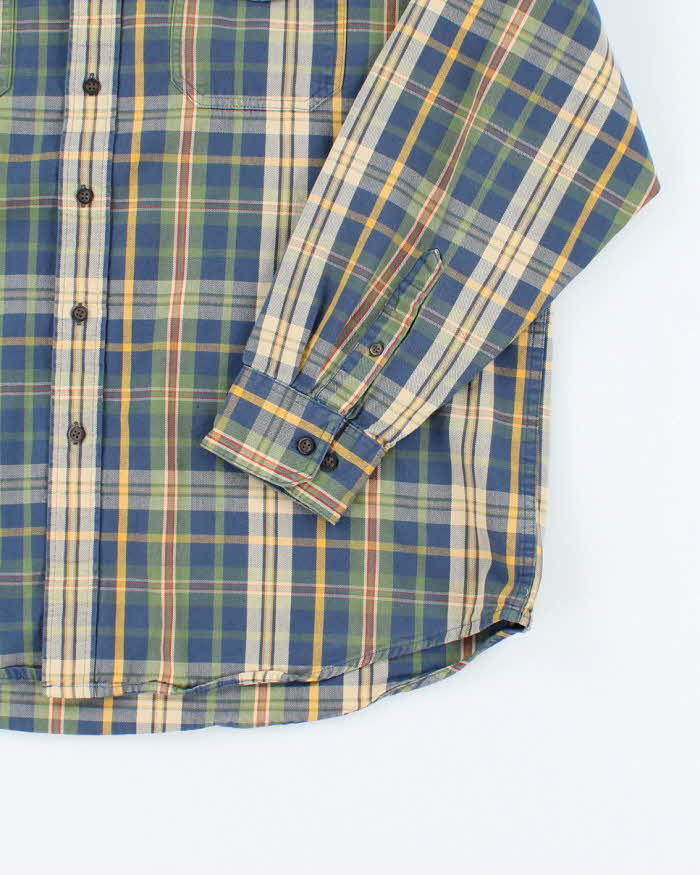 Vintage 2000's GH Bass &amp; Co Button Up Flannel Shirt - XL