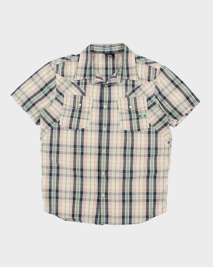 Vintage 2000's Oakley Short Sleeve Button Up Shirt - M