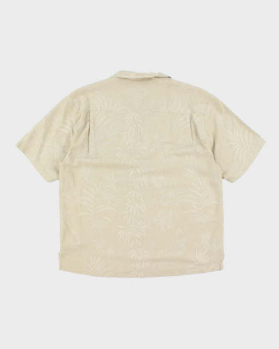 Vintage 2000's Jamaica Jaxx Embossed Floral Hawaiian Shirt - XL