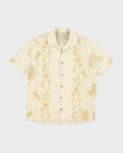 Vintage 2000's Tommy Bahama Floral Print Hawaiian Shirt - M