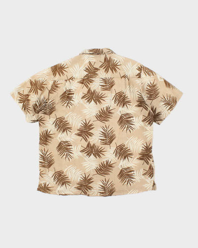 Vintage Eddie Bauer Floral Print Hawaiian Shirt - M