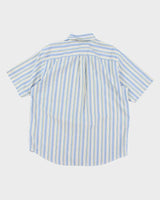 Vintage Eddie Bauer Striped Wrinkle Resistant Shirt - L