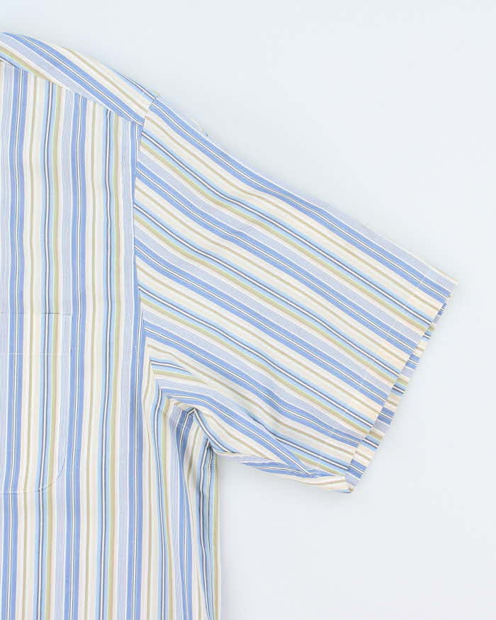 Vintage Eddie Bauer Striped Wrinkle Resistant Shirt - L