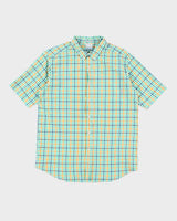 Vintage Columbia Striped Lightweight Short Sleeve Shirt - L