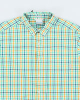 Vintage Columbia Striped Lightweight Short Sleeve Shirt - L