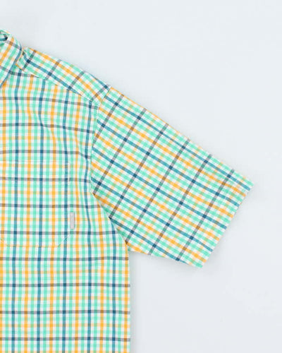 Vintage Columbia Striped Lightweight Short Sleeve Shirt - L