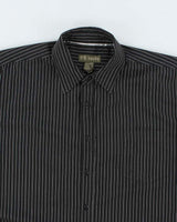 Vintage Y2K R2 Randy Striped Gothic Style T-Shirt - XL