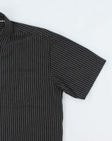 Vintage Y2K R2 Randy Striped Gothic Style T-Shirt - XL