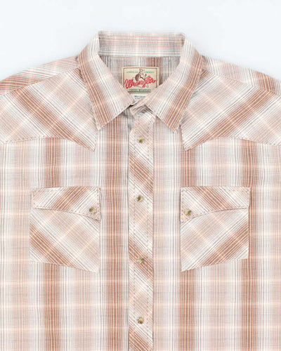Vintage Wrangler Western Snap Button Shirt - L
