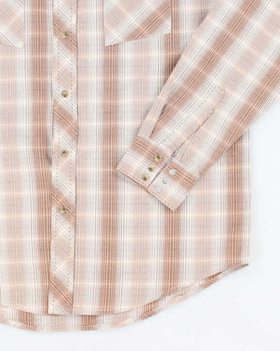 Vintage Wrangler Western Snap Button Shirt - L