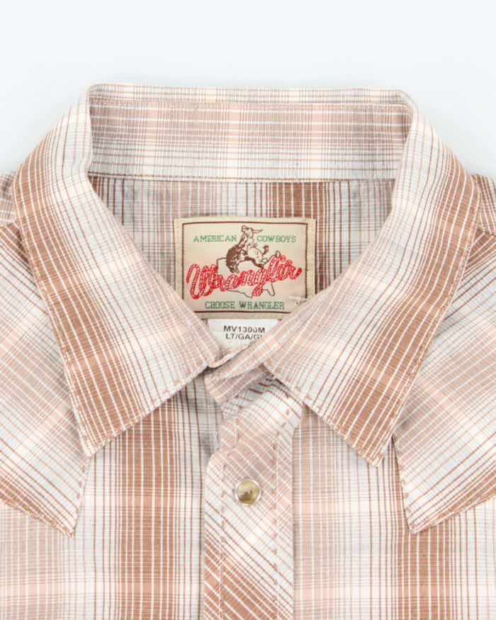 Vintage Wrangler Western Snap Button Shirt - L