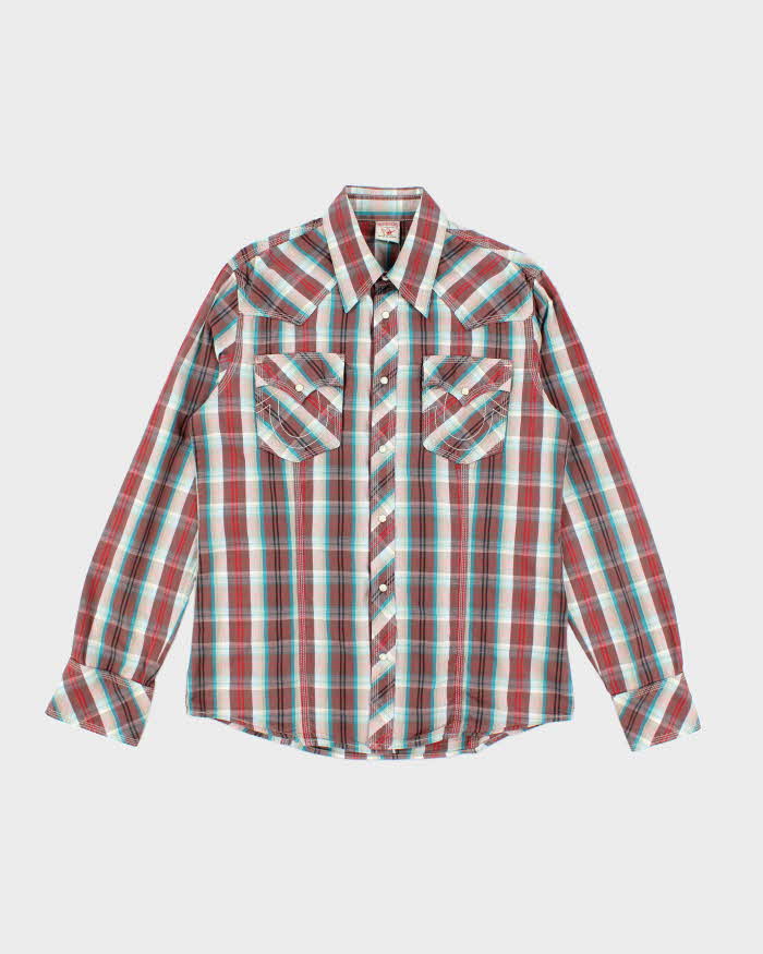 Vintage Y2k 00s True Religion Western Snap Button Shirt - XL
