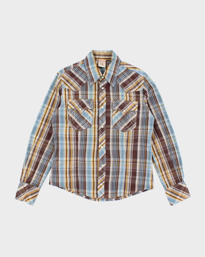 Vintage Y2k 00s True Religion Western Snap Button Shirt - S
