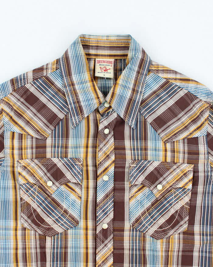 Vintage Y2k 00s True Religion Western Snap Button Shirt - S
