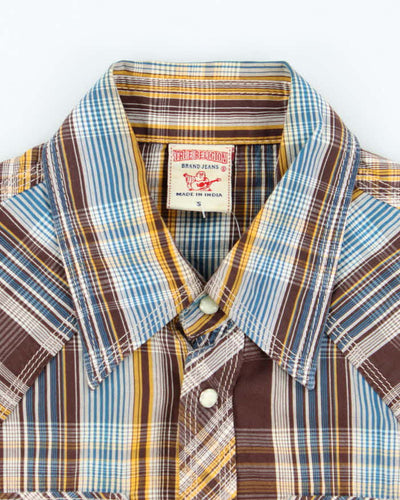 Vintage Y2k 00s True Religion Western Snap Button Shirt - S