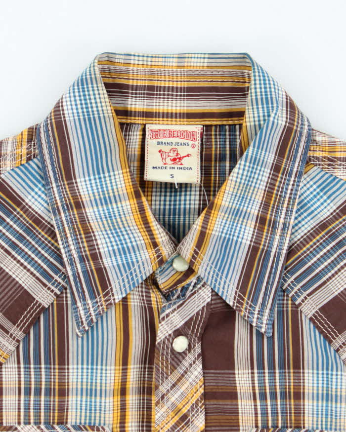 Vintage Y2k 00s True Religion Western Snap Button Shirt - S