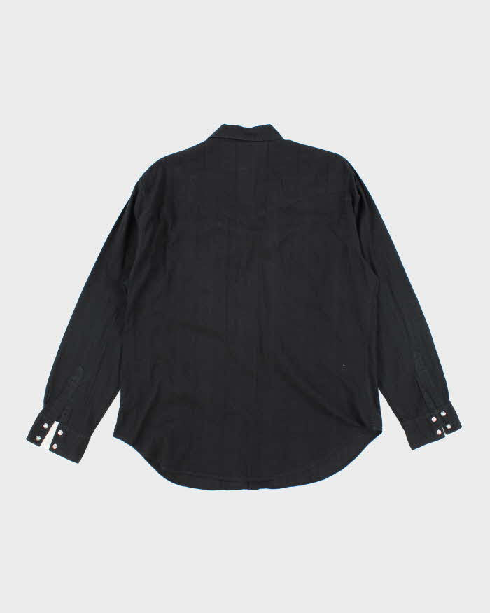 Vintage Y2k 00s Guess Western Snap Button Shirt - XL