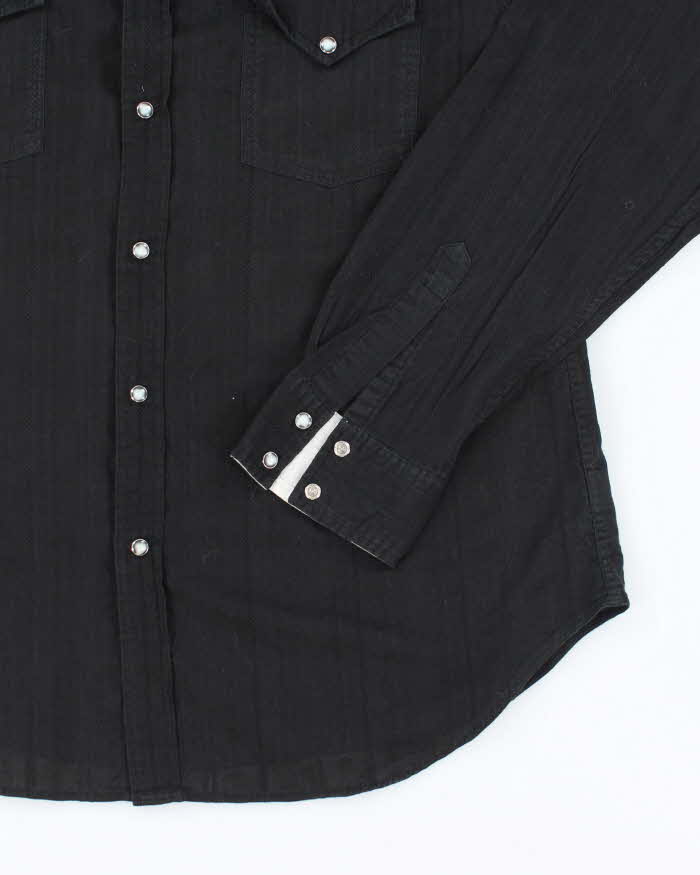 Vintage Y2k 00s Guess Western Snap Button Shirt - XL