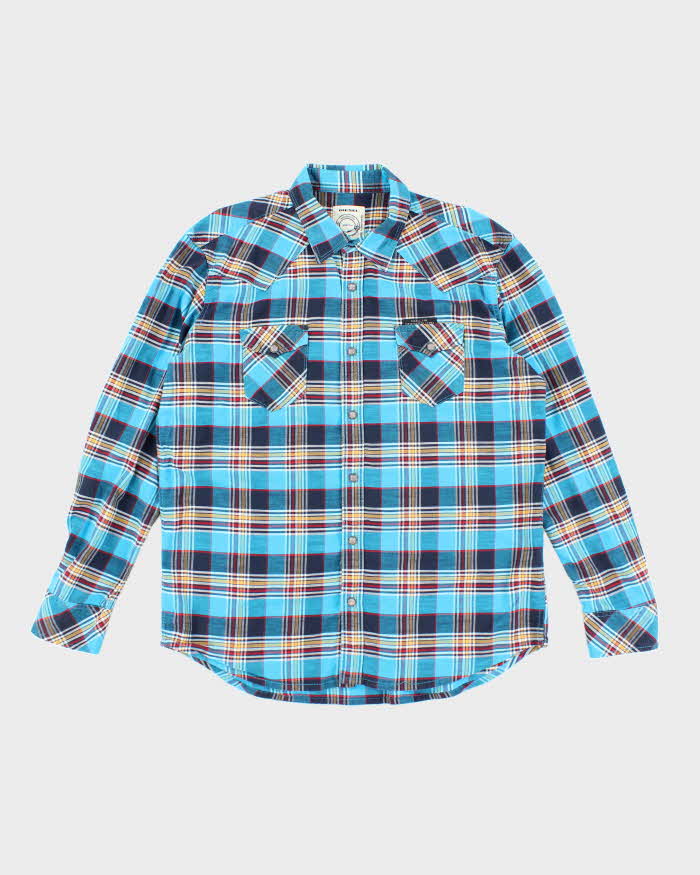 Vintage Y2k 00s Diesel Western Snap Button Shirt - XL