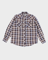 Vintage Wind River Heavyweight Western Snap Button Shirt - M