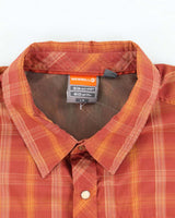 Vintage 00s Merrel Checked Short Sleeve Shirt - L