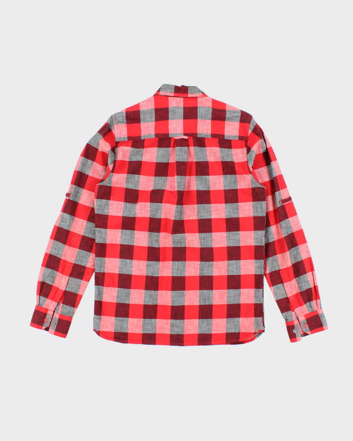 Vintage 00s Woolrich Checked Long Sleeve Shirt - S