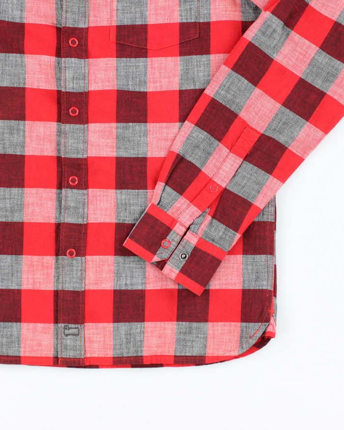 Vintage 00s Woolrich Checked Long Sleeve Shirt - S