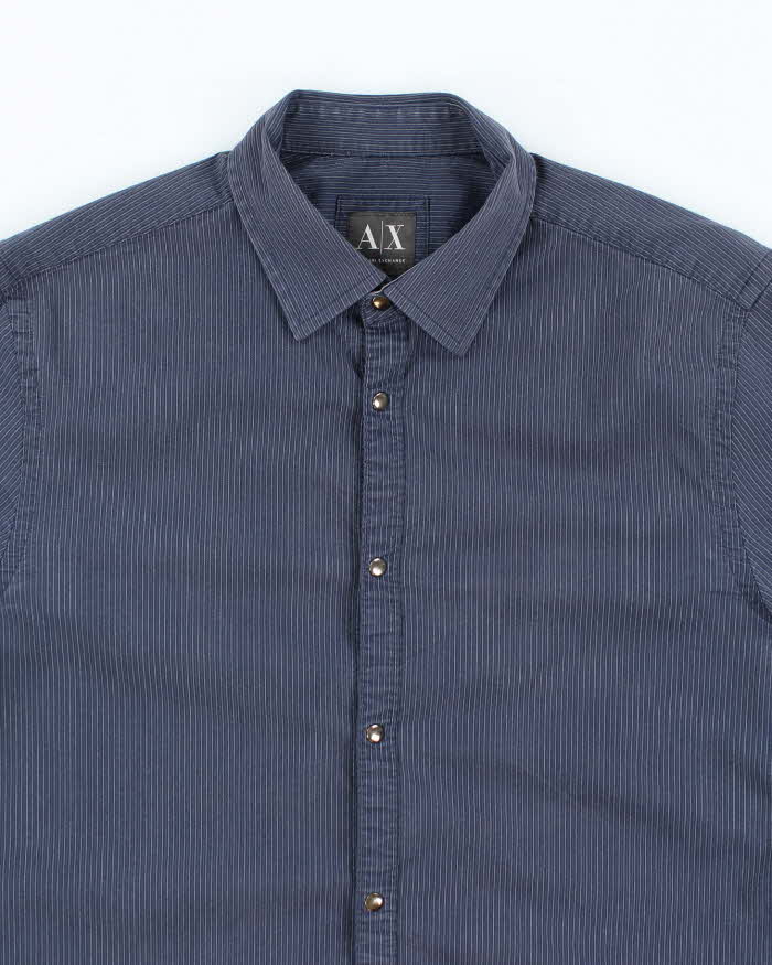 Vintage Y2k 00s Armani Exchange Long Sleeve Shirt - S