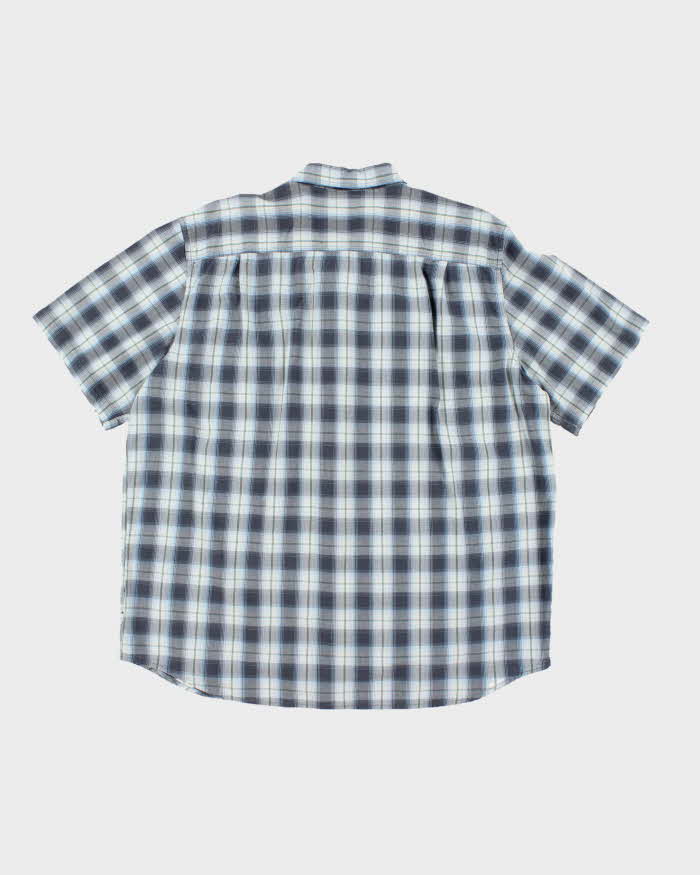 Vintage Carhartt Checked Short Sleeve Shirt - XL