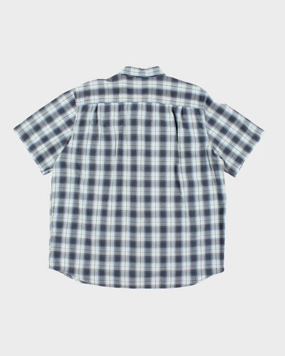 Vintage Carhartt Checked Short Sleeve Shirt - XL