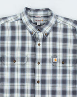 Vintage Carhartt Checked Short Sleeve Shirt - XL