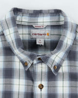 Vintage Carhartt Checked Short Sleeve Shirt - XL