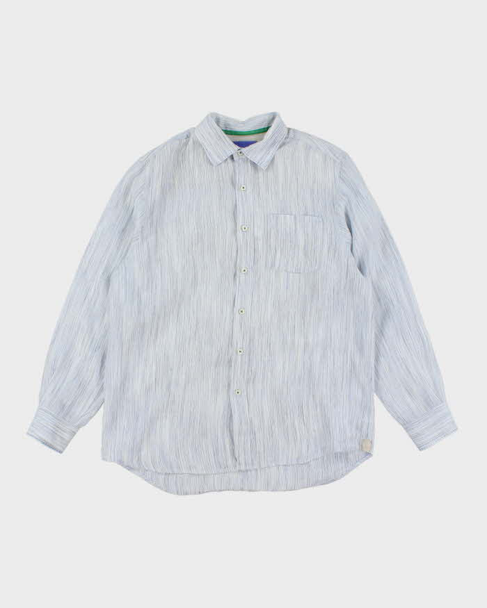 Vintage Tommy Bahama Linen Long Sleeve Shirt - L