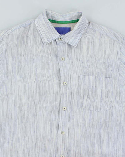 Vintage Tommy Bahama Linen Long Sleeve Shirt - L