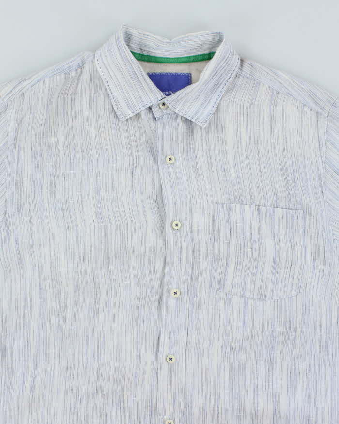 Vintage Tommy Bahama Linen Long Sleeve Shirt - L