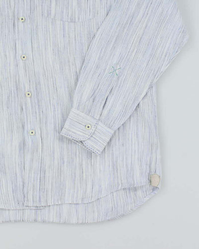 Vintage Tommy Bahama Linen Long Sleeve Shirt - L